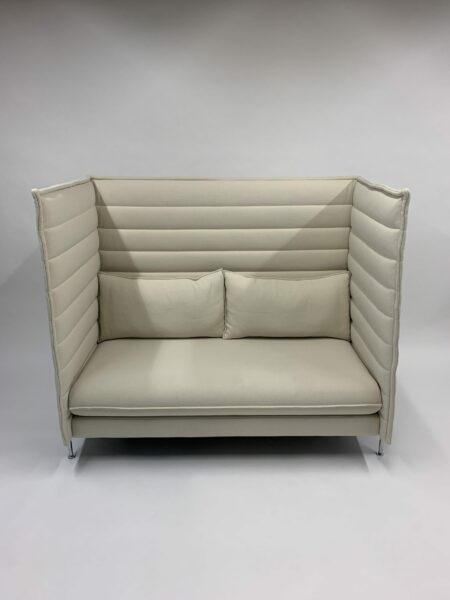 Vitra Alcove Highback Zweisitzer Sofa Vorne