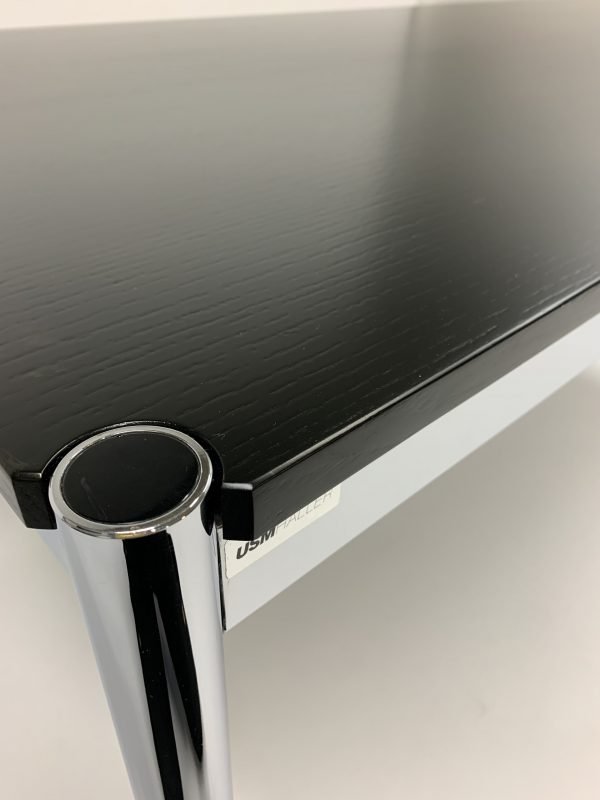 USM Haller Tisch (175cmx75) Eiche schwarz lackiert Fuß