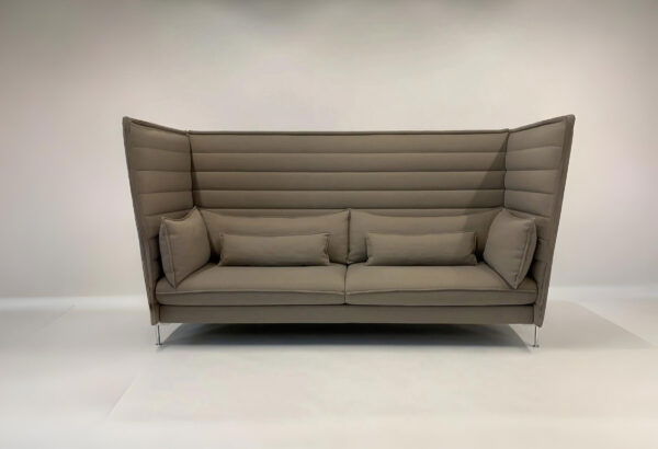Vitra Alcove Highback Dreisitzer (Grün)